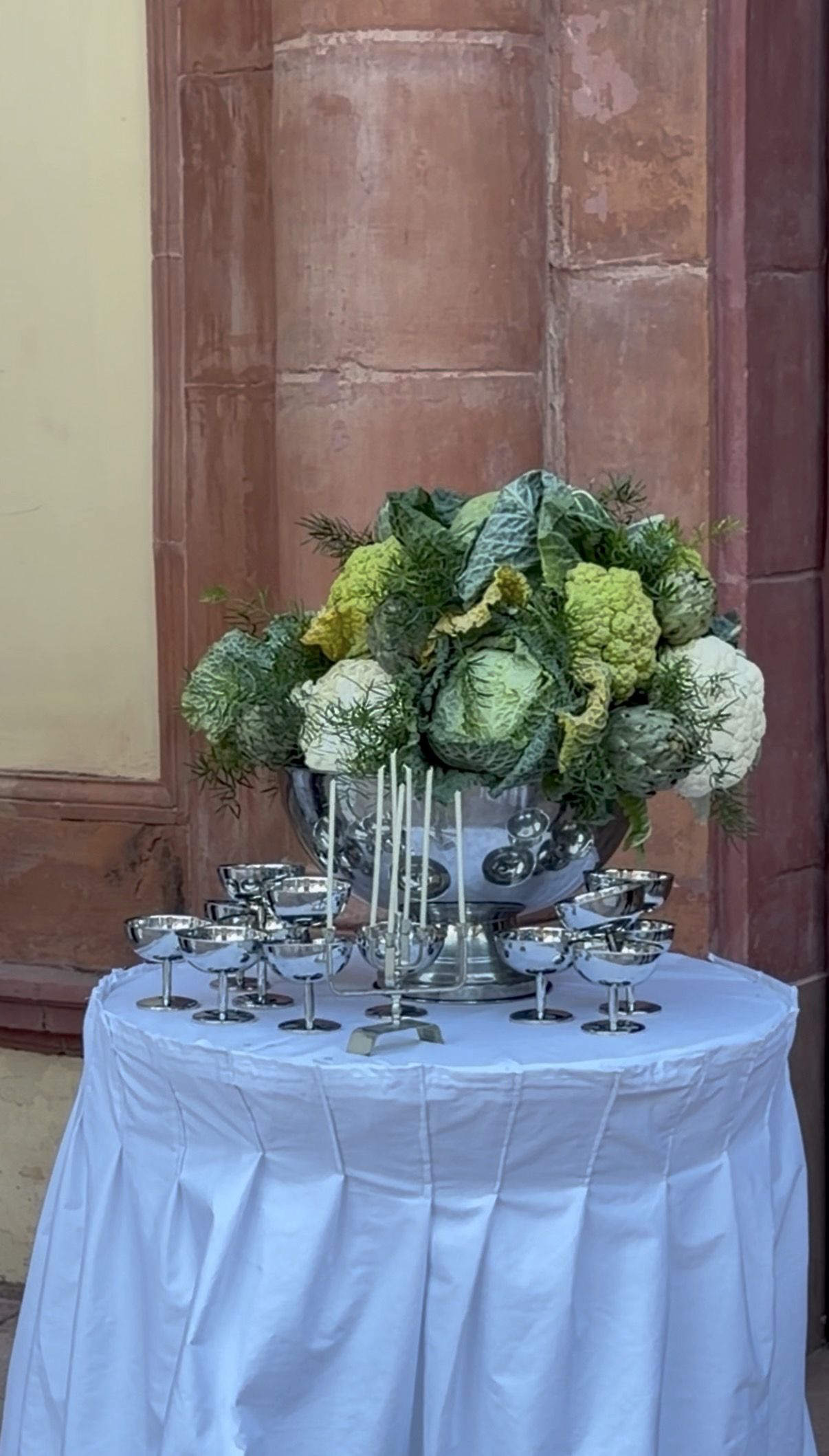 Vegetable arrangement — Design and production